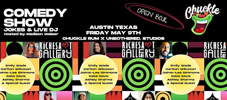 Open Bar Comedy Show | ChuckleRum x Unbothered. Studios