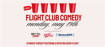 FLIGHT CLUB COMEDY: Free Standup Comedy at Lazarus Brewing on Airport
