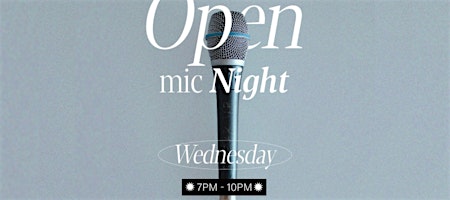 Open Mic Night