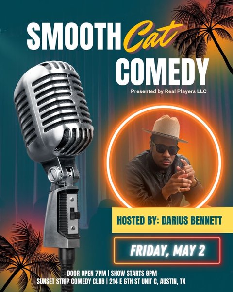 Smooth Cat Comedy with Darius Bennett