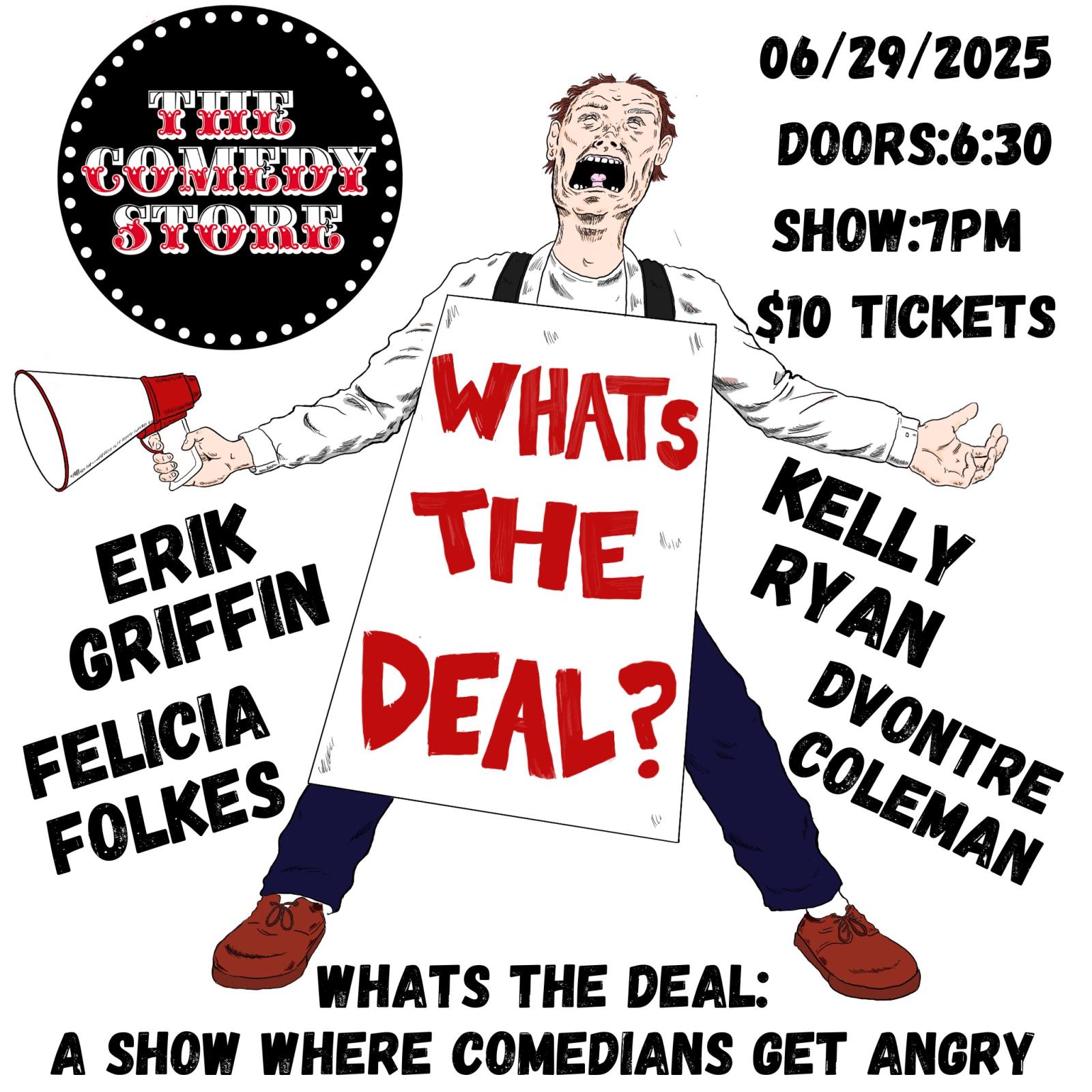 What's the Deal? Cooper Lyden, Erik Griffin, Felicia Folkes, Kelly Ryan, Dvontre Coleman