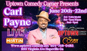 Carl Payne, Cole from Martin, Live at Uptown Comedy Corner
