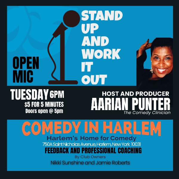 Stand Up and Work It Out Open Mic
