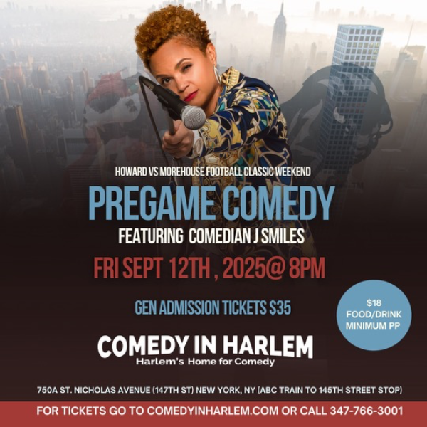 Pregame Comedy Show featuring J Smiles