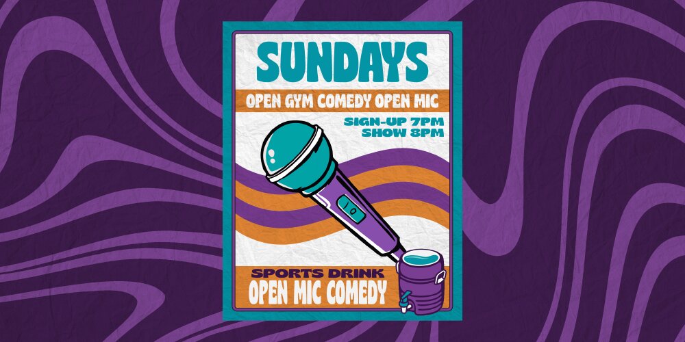OPEN GYM: Open Mic at SPORTS DRINK