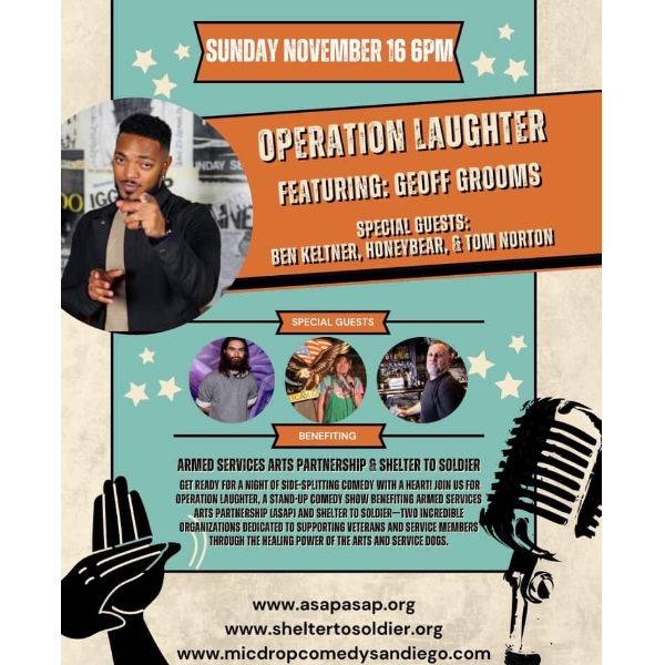 OPERATION LAUGHTER: A STAND UP COMEDY BENEFIT