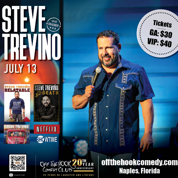 Comedian Steve Trevino Live in Naples, Florida!