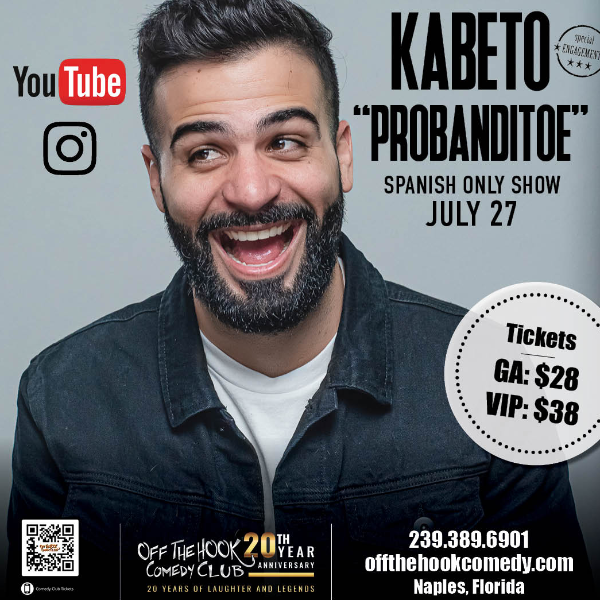KABETO EN PROBANDITOE Live in Naples, Florida! (Spanish Only Show)