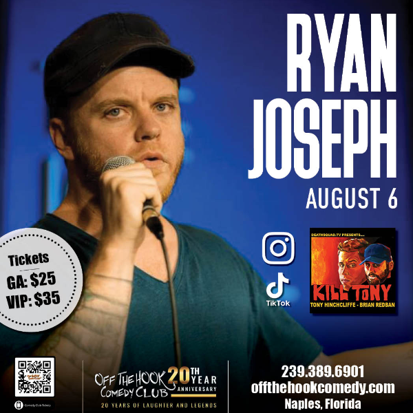 Comedian Ryan Joseph Live in Naples, Florida!