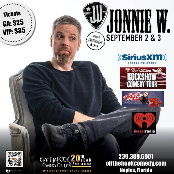 Comedian Jonnie W. Live in Naples, Florida!
