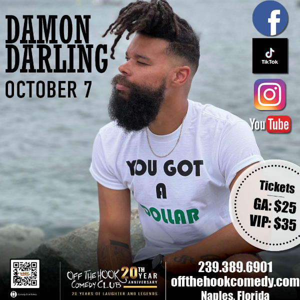 Comedian Damon Darling Live in Naples, Florida!