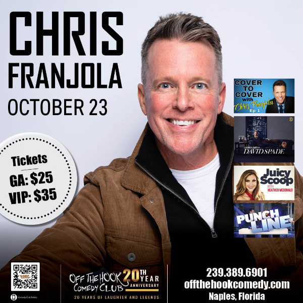 Comedian Chris Franjola Live in Naples, Florida!