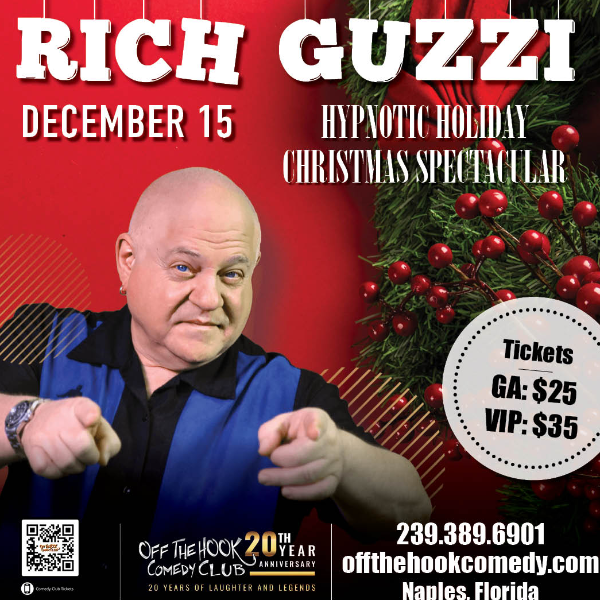 Hypnotic Comedian Rich Guzzi Live in Naples, Florida!