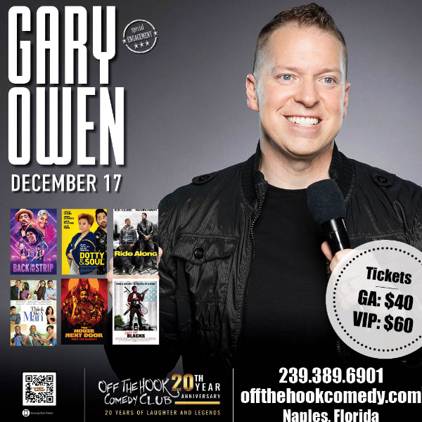 Comedian Gary Owen Live in Naples, Florida!