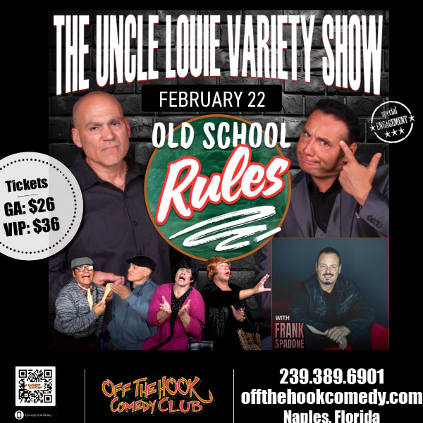 The Uncle Louie Variety Show Live in Naples, Florida!