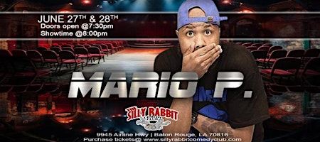 The Silly Rabbit Comedy Club Presents: Mario Tory