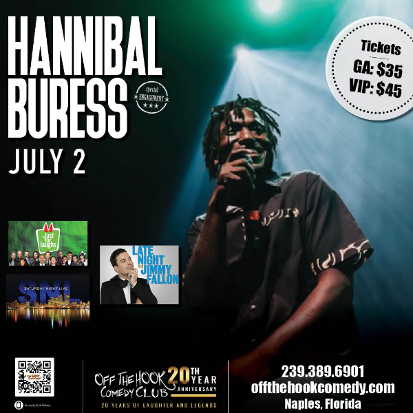 Comedian Hannibal Buress Live in Naples, Florida!