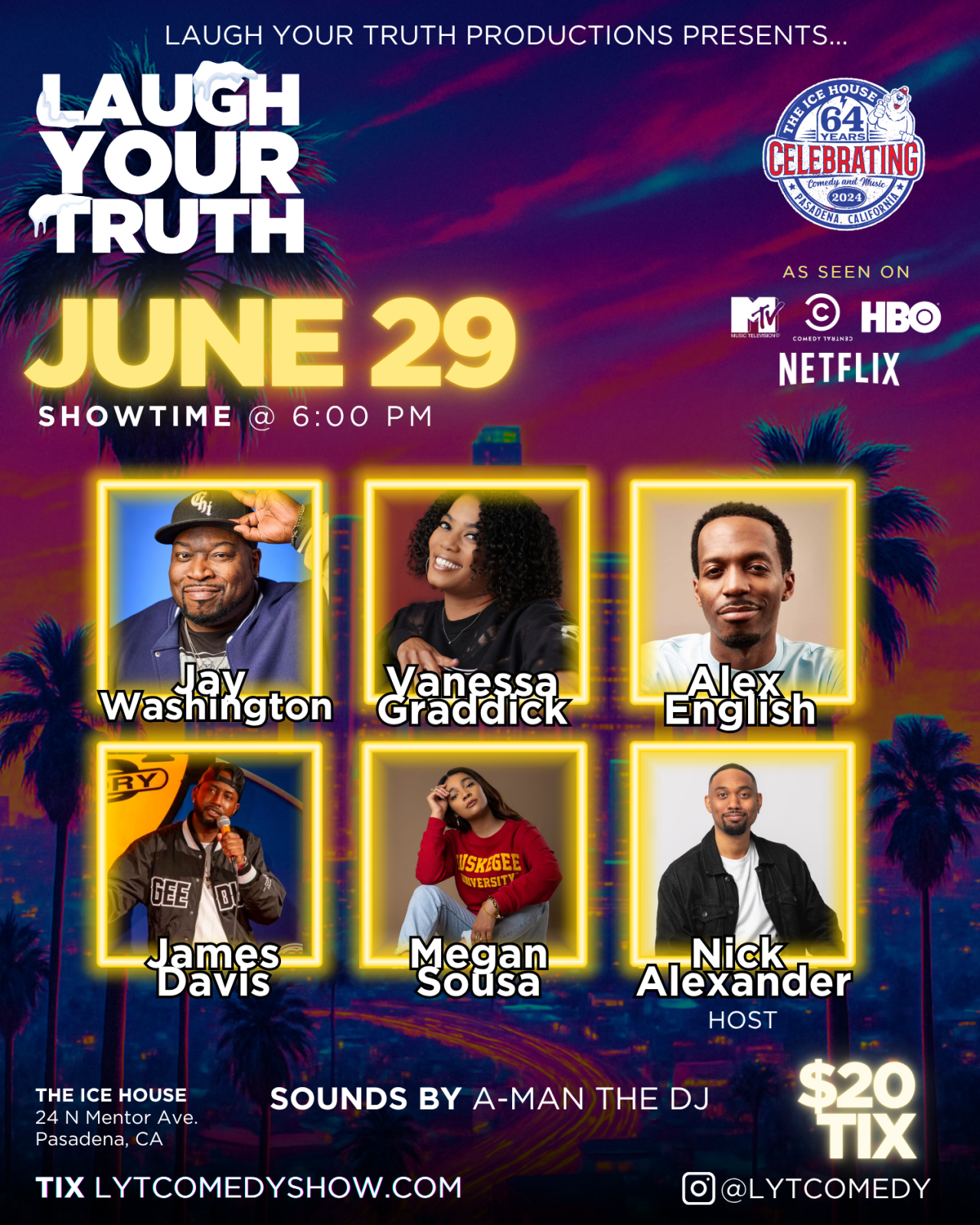 Laugh Your Truth Comedy Show