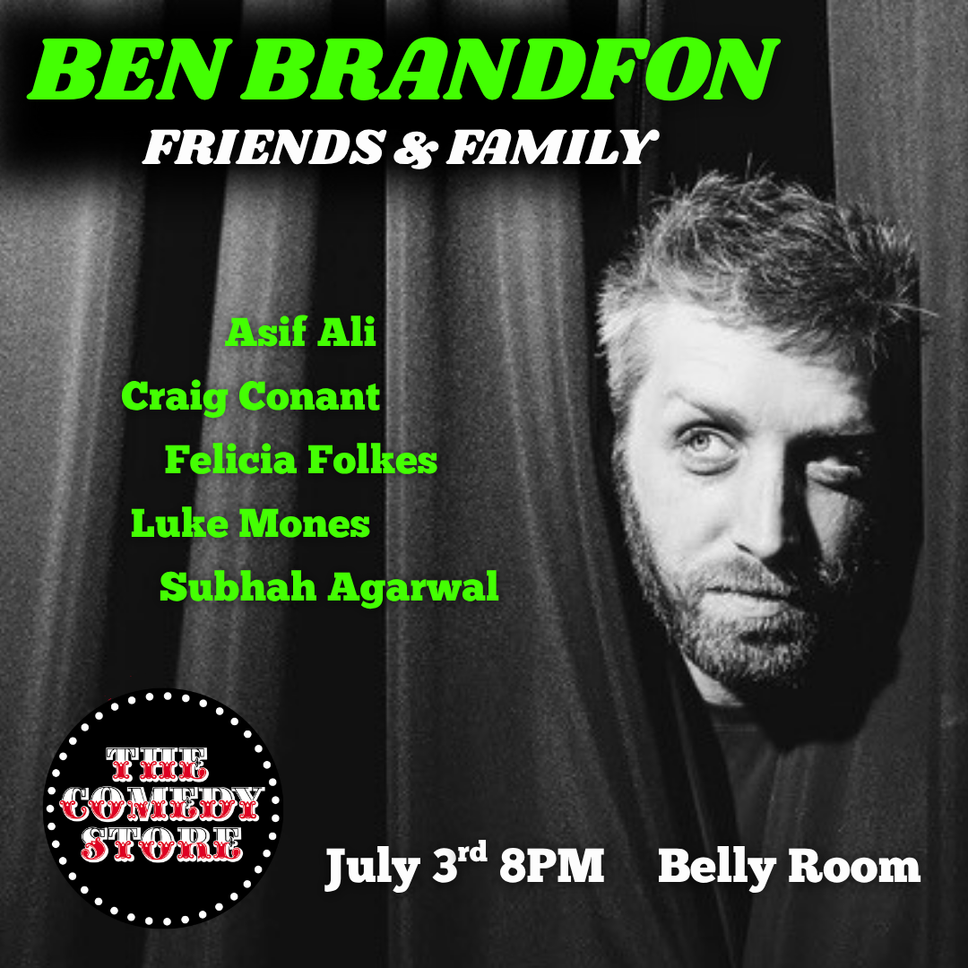 Friends & Family hosted by Ben Brandfon - Luke Mones, Asif Ali, Felicia Folkes, Craig Conant, Subhah