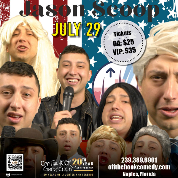 Comedian Jason Scoop Live in Naples, Florida!
