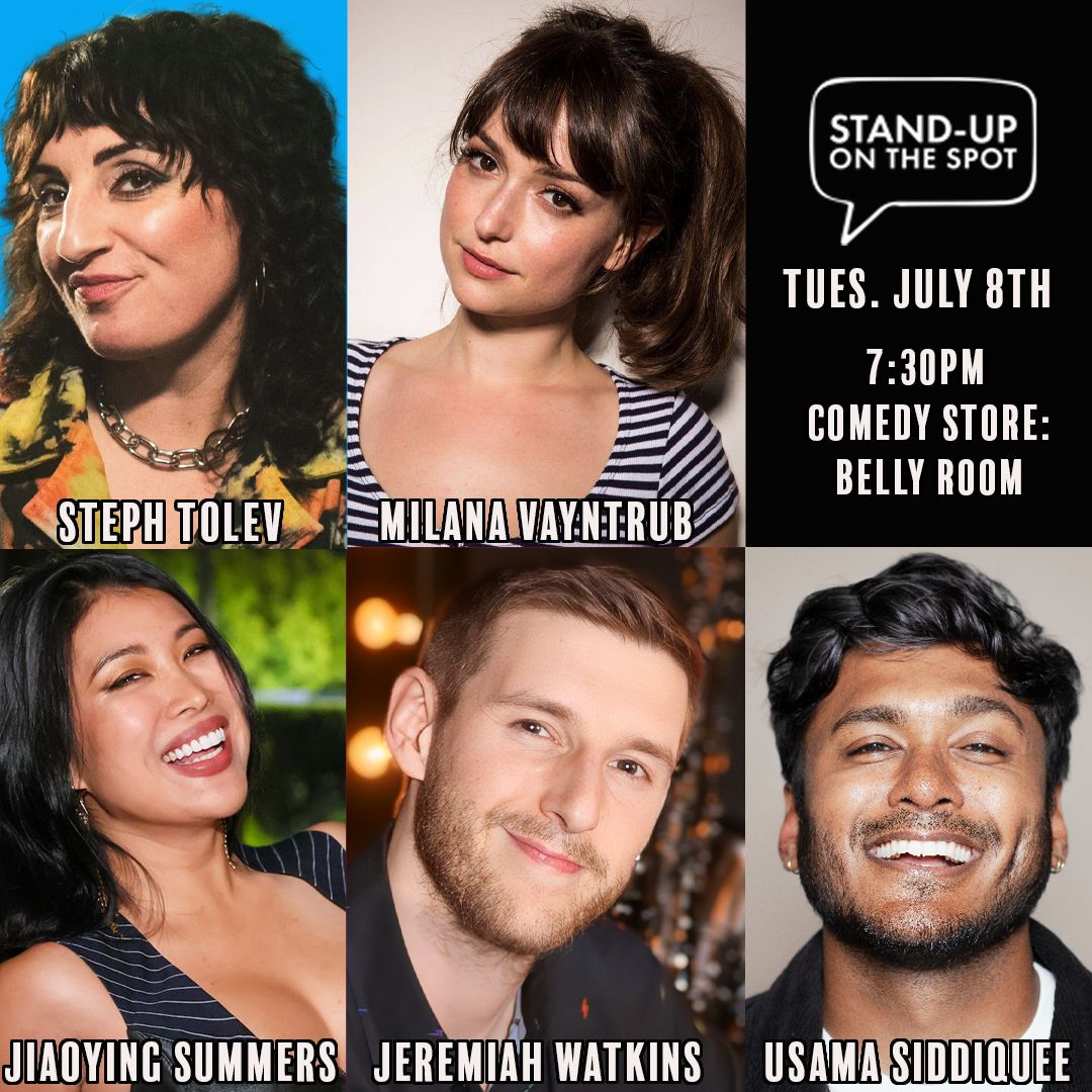 Stand-Up on the Spot - Steph Tolev, Jiaoying Summers, Usama Siddiquee, Milana Vayntrub, Jeremiah Wat