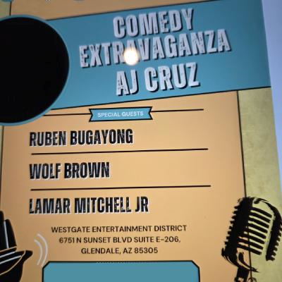 Comedy Extravaganza w/ AJ Cruz