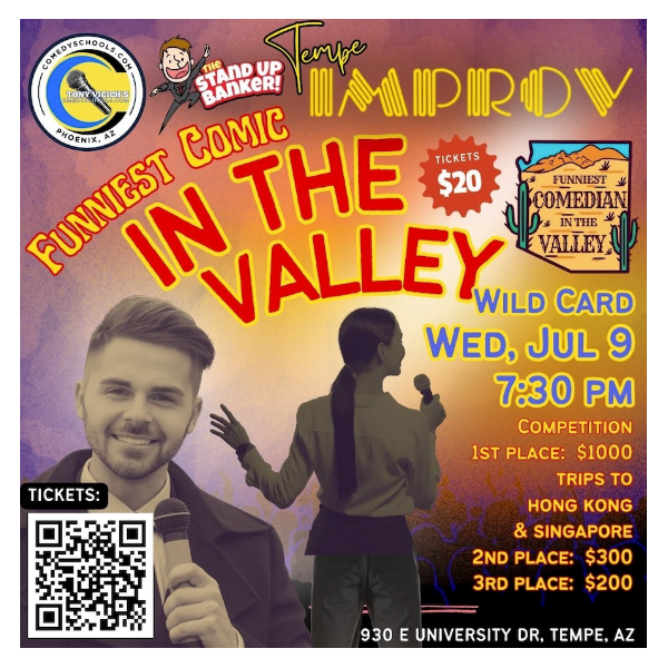 FUNNIEST COMIC IN THE VALLEY: WILDCARD ROUND