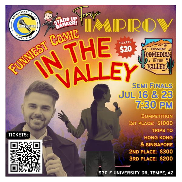 Funniest Comic In The Valley: SEMI FINALS