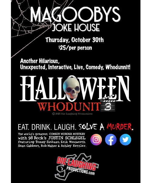 HALLOWEEN WHODUNIT 3 "Comedy Murder Mystery"