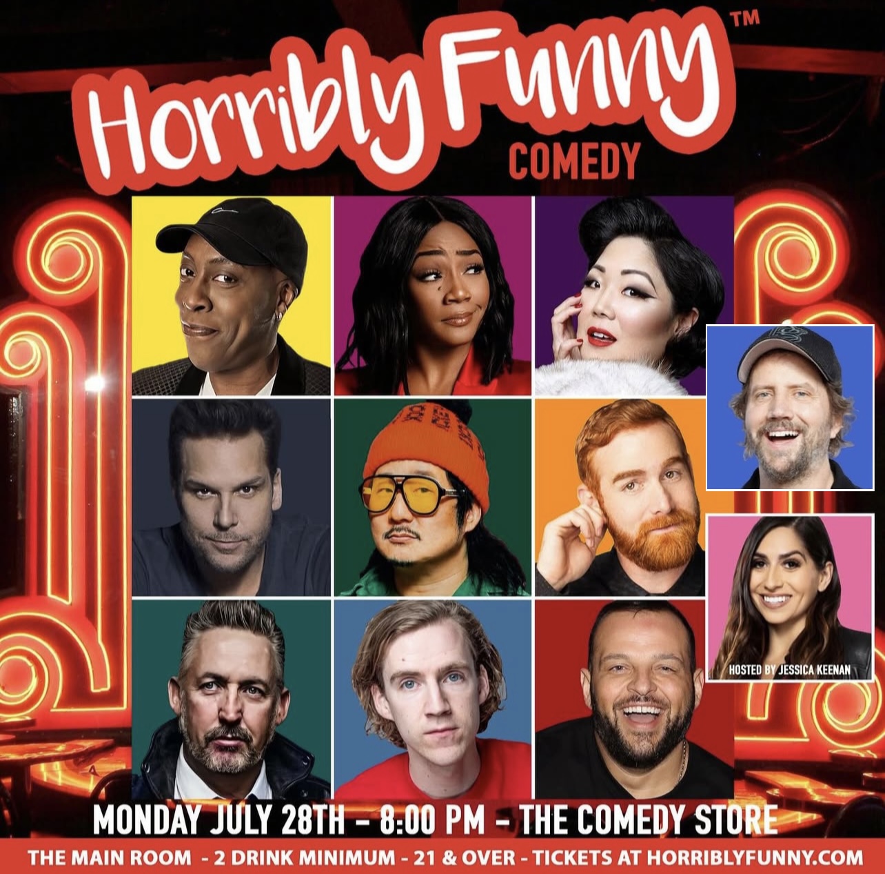 *Low Ticket Warning* Horribly Funny - Tiffany Haddish, Arsenio Hall, Dane Cook, Bobby Lee, Andrew Sa