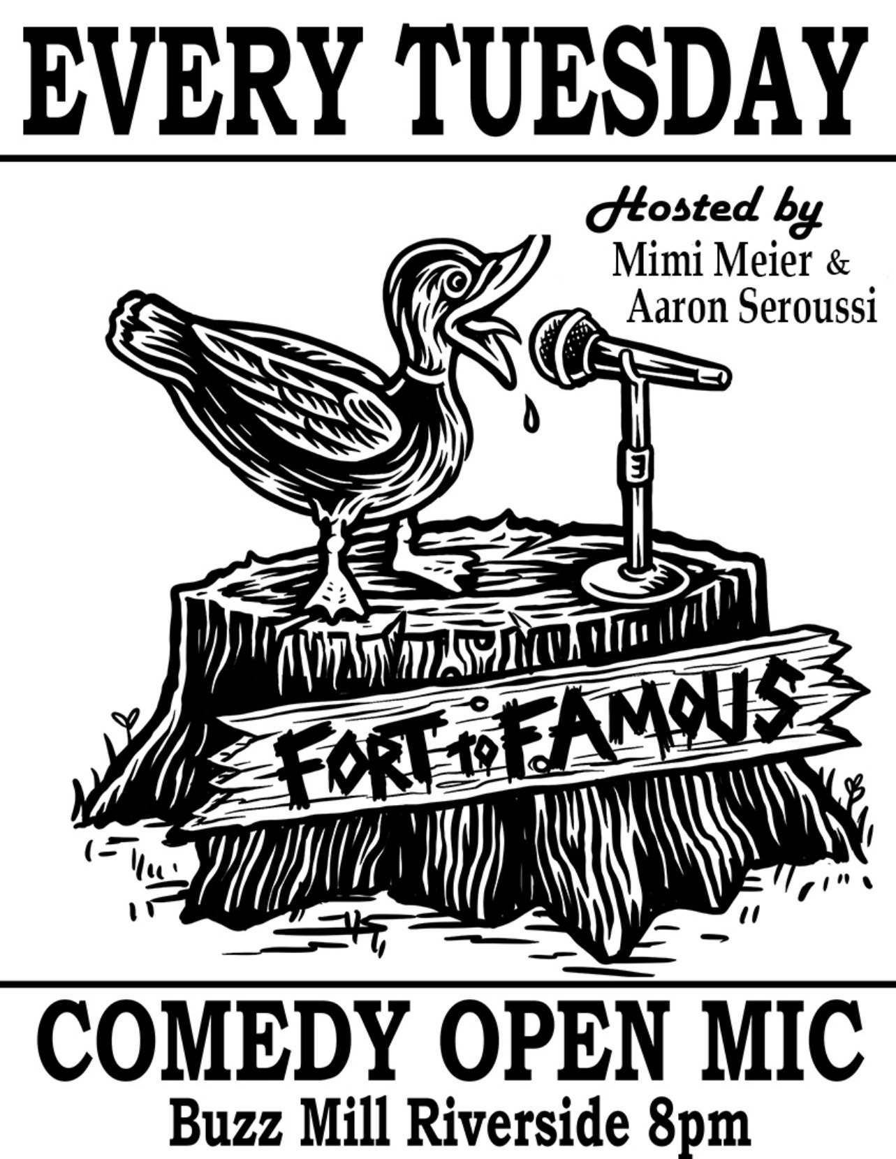 Fort to Famous Open Mic Comedy