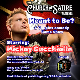 Church of Satire Presents: Meant To Be? A couples Comedy Game Show