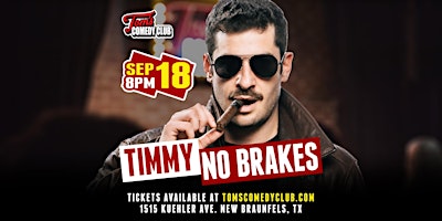 Timmy No Brakes Headlines Tom's Comedy Club