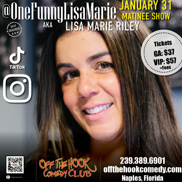 Comedian One Funny Lisa Marie Live in Naples, Florida!