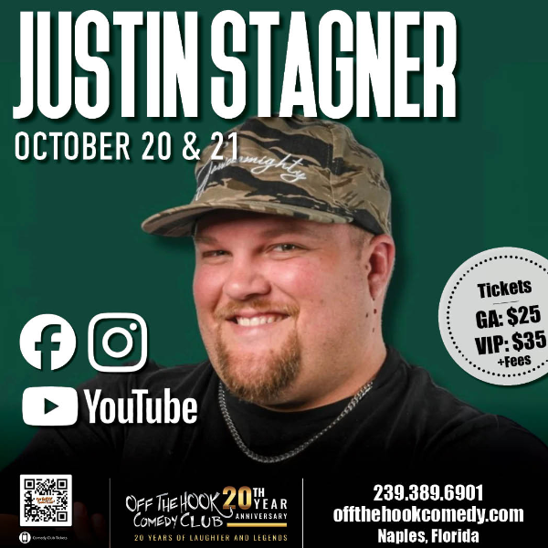 Comedian Justin Stagner Live in Naples, Florida!