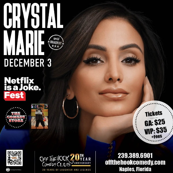 Comedian Crystal Marie Live in Naples, Florida!