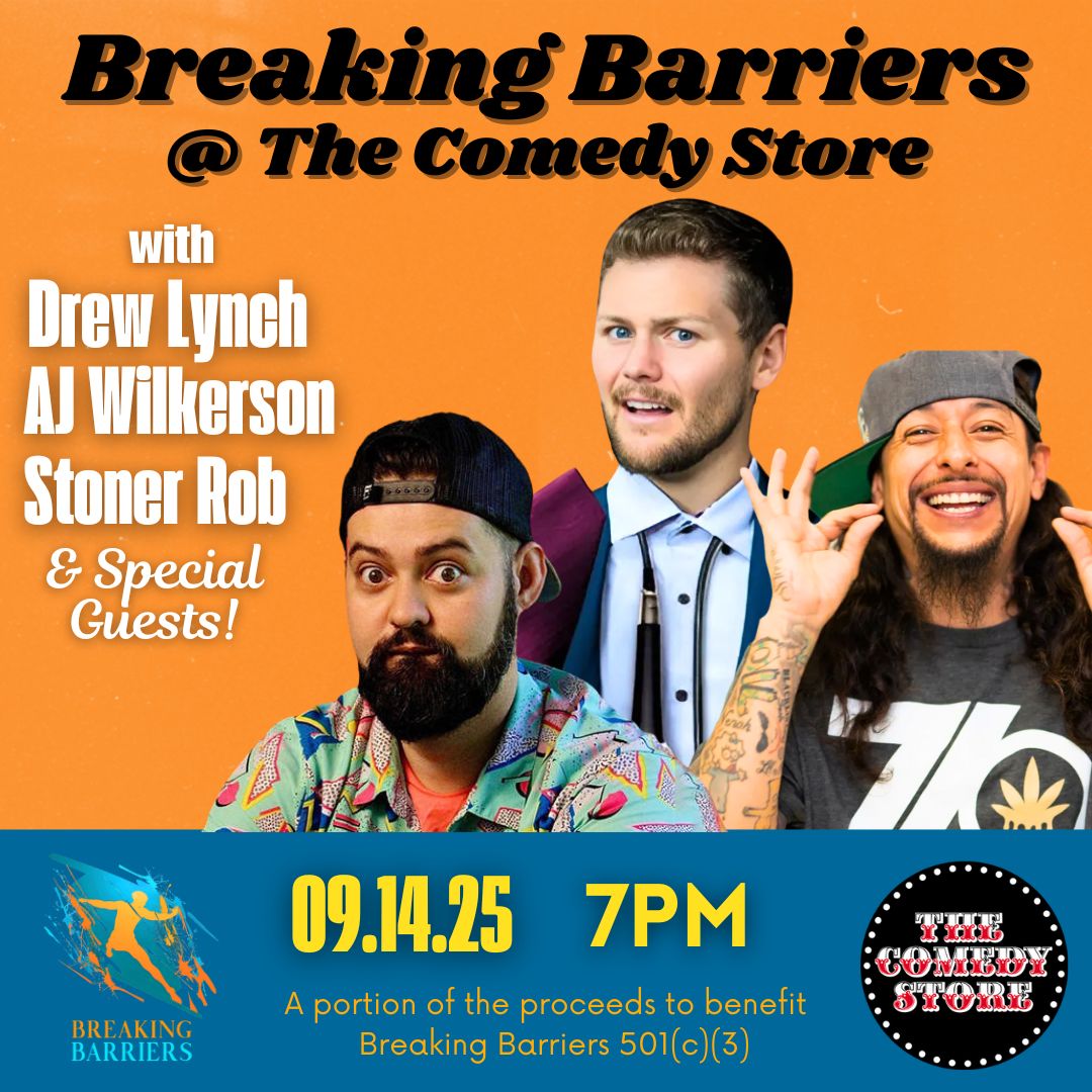 *JUST ADDED: Caroline Rhea & Vicki Barbolak* Breaking Barriers Featuring Drew Lynch, AJ Wilkerson, H