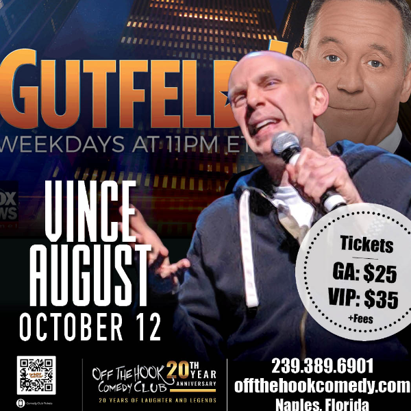 Comedian Vince August Live in Naples, Florida!