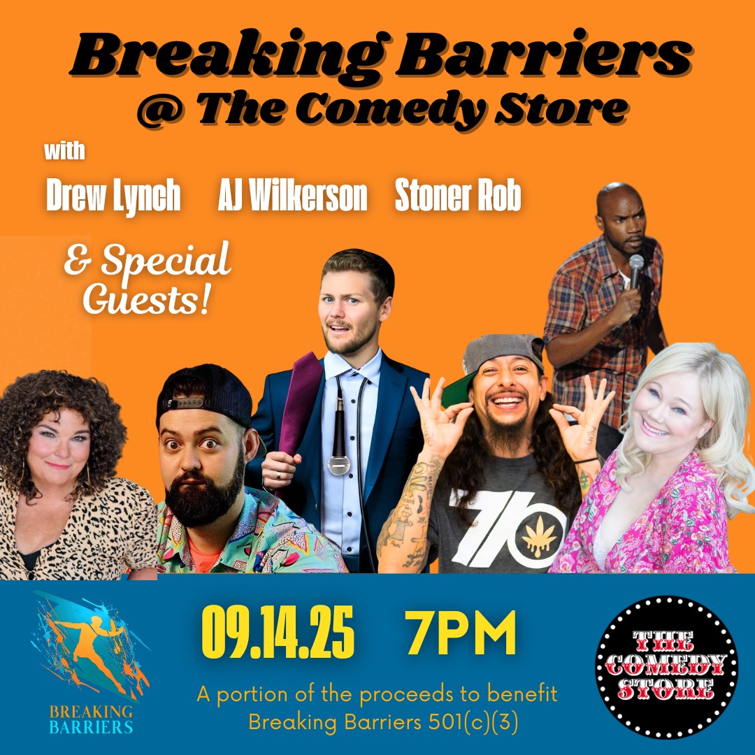 Breaking Barriers Featuring Caroline Rhea, Vicki Barbolak, Ian Edwards, Drew Lynch, AJ Wilkerson, Ho