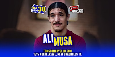 Ali Musa Headlines Tom's Comedy Club