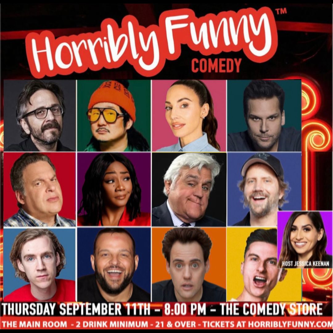 *12 Tickets Remaining* Horribly Funny - Jay Leno, Bobby Lee, Tiffany Haddish, Whitney Cummings, Marc