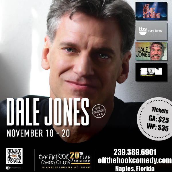 Comedian Dale Jones Live in Naples, Florida!
