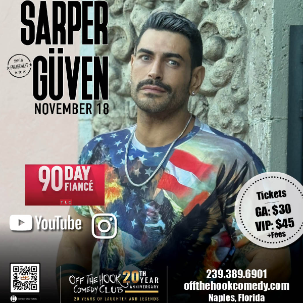 Comedian Sarper Güven Live in Naples, Florida!