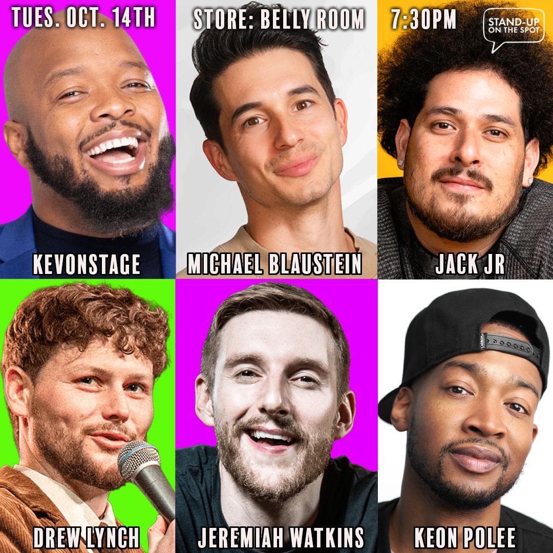Stand-Up on the Spot - Kevonstage, Michael Blaustein, Drew Lynch, Keon Polee, Jack Jr, Jeremiah Watk