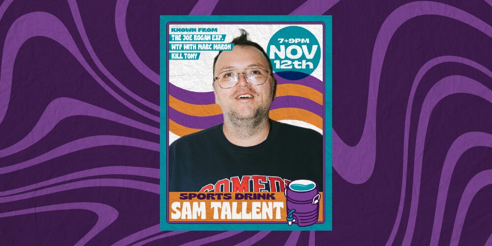 Sam Tallent at SPORTS DRINK