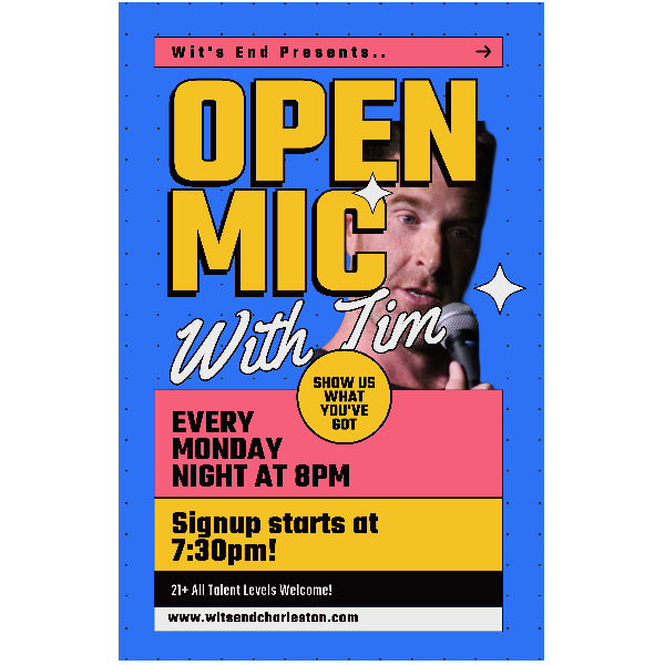 Open Mic Comedy Night (Mondays)