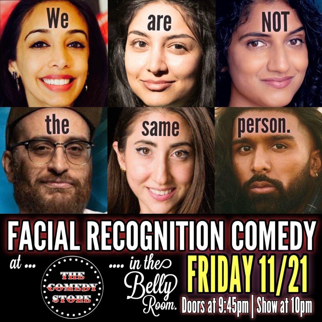 Facial Recognition Comedy - Fizaa Dosani, Zahra Ali, Pallavi Gunalan, Laura Laham, Hormoz Rashidi, S