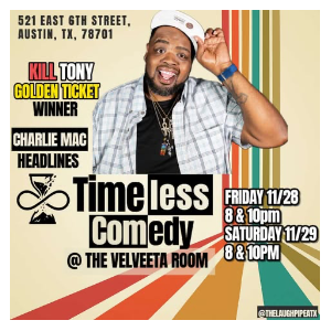 Timeless Comedy Presents Charlie Mac