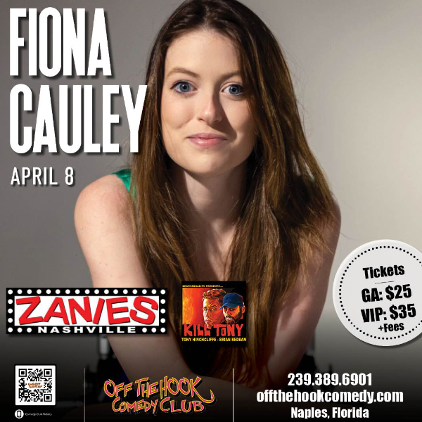 Comedian Fiona Cauley Live in Naples, Florida!