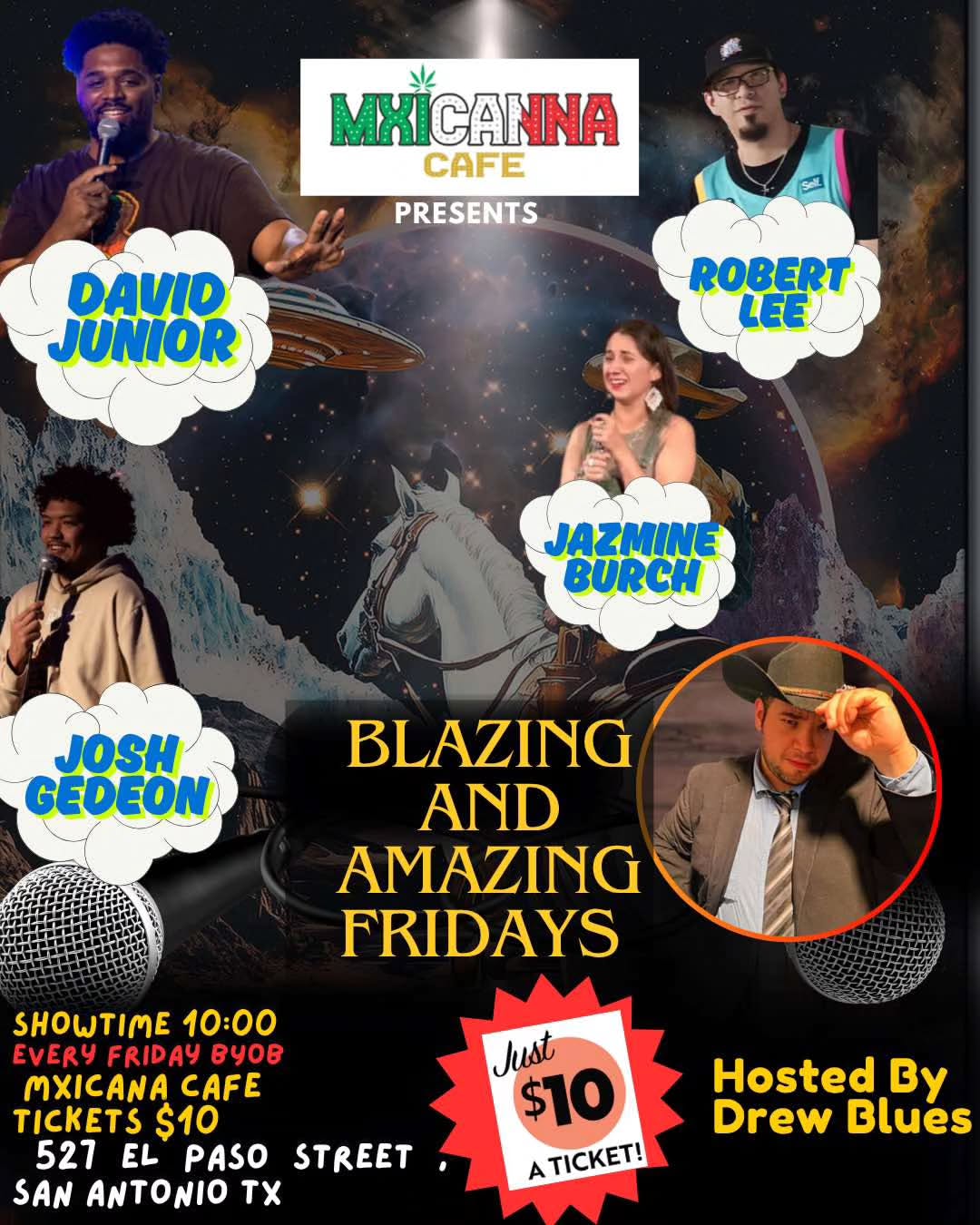 BLAZING AND AMAZING FRIDAYS